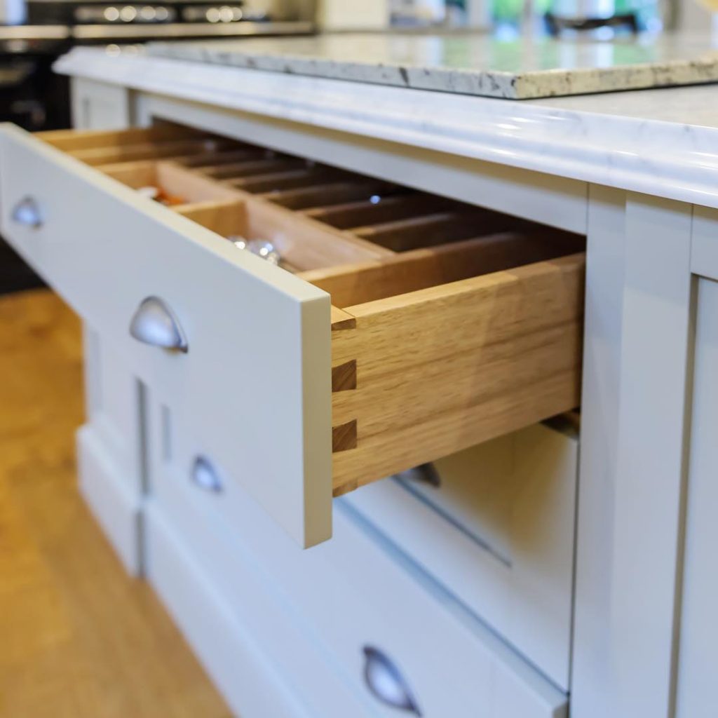 Solid Timber Dove Tailed Drawer boxes - Steding Interiors & Joinery